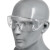 沙漠护目镜学生眼镜框通用保护角磨机眼罩多功能车床防尘滑雪跑步 升级防雾到家1副装
