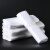 ubag 白色透明塑料袋加厚包装袋一次性打包袋马甲袋子100个装28*40cm含提手