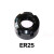 雕刻机主轴电机ER夹具ER25夹头1丝高精度昌盛电主轴夹筒高强度 ER25-夹头-12