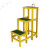 电力电绝缘凳玻璃钢高低凳双层凳电力可移动绝缘双层平台施工凳子 三层50*30*120高不含税运