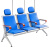 史毕嘉医院三人位输液椅点滴椅诊所吊针输液排椅沙发候诊椅连椅加厚 单人位(实木扶手+1杆+头枕)带垫