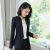 CamalgOri酒店经理领班工作服夏季工作服装女领班前台服务员职业装 黑色 外套 S