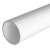 白色PVC管灰色给水管UPVC硬管管件20 25 32 50mm塑料鱼缸上下水管 白色1米 20x2mm