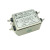 RV410交流单相双节增强型EMI电源滤波器220V110v抗干扰电源净化器 RV410-15-C 15A插片式
