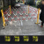 ABDT 电力施工安全护栏玻璃钢绝缘移动伸缩围栏道路警示隔离栏栅 1.2米高 4米长万向轮立柱