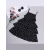 丁紫茉女童套装2024夏装新款短袖牛仔外套儿童衣服公主裙童装 白色 110cm