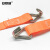 安赛瑞 捆绑带 货车棘轮紧绳器 固定绳 橘色双钩 2.5cmx10m 2A01241
