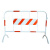 宇威 铁马护栏道路公路交通商场工地施工可移动安全隔离围栏 高1*长1.5m【纯黄加板可带字】
