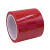 锐明凯高粘红色硅胶带 背面离型红色接驳绝缘胶带 深红色PET高温硅胶带 8mm*33m