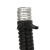 捷诺立（JNL）N88342 包塑金属软管电线穿线管蛇皮波纹管 普通φ16/17米 黑色