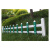 栏杆pvc草坪塑钢定制围栏栅栏护栏花园花池户外菜园篱笆绿化带隔 草绿色30cm高一米长加厚