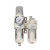 气源处理器AC3010-03二联件过滤器SMC型油水分离器调压阀给油雾器 AC5010-101寸/手动排水