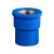 联塑（LESSO）铜内丝直接头(PVC-U给水配件)蓝色 dn50XRC11/2＂