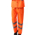 博迪嘉 CN032新款雨衣套装 反光透气雨衣防寒服工作服 可定制 荧光橘红色 XL码1套