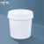 塑料外卖打包小龙虾海蜇包装桶果酱桶B 1L白色特厚（无盖无提手） 特厚