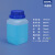 澳翊 广口超密封分装瓶l塑料瓶定制 大口方瓶500ML(半透明色)配套蓝盖