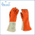 威特仕（WELDAS）10-0328牛皮焊接焊工工业耐高温加长加厚耐磨手套劳保手套