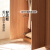 原始原素全实木衣柜现代简约对开门大衣橱家用卧室橡木储物柜A3043 五门-1.99*2.4米