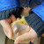 杀鱼手套水产专用手套1防滑乳胶手套防滑防水加厚家务使用清洁 蓝色加厚乳胶中号 二十五双