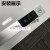 多媒体侧滑桌面隐藏嵌入式多功能USB 会议办公面板接线信息盒定制 A15(黑色/银色/下单备注颜色)