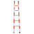 SIKO 电工竹梯SPZT-7级  消防救援梯 喷红白荧光漆 含竹梯套 7步 3米