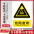安全标识牌警告标志消防安全标识标牌生产车间禁止吸烟警示标语车 危险废物JG041 20x30cm
