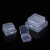 欧因 透明塑料内空盒塑料五金工具样品包装配件整理盒-100个起批（货期3-5天） 四方盒4.5*4.5*1.9