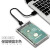 外接USB3.0移动硬盘盒笔记本2.5 SATA串口机械SSD固态硬盘壳简约 水晶壳USB2.0