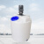 穆运 塑料加药搅拌桶化工溶液桶 200L+220V搅拌机PE加药箱污水处理加药装置