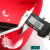 电焊面罩手持式防护焊工焊接帽氩弧焊眼镜面具防强光脸部面罩帽 普通塑料手持(红色)