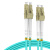 利合光电（LHG）LC-LC多模万兆双芯光纤跳线OM3-300低烟无卤两端双头跳纤连接尾纤 10米