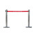 定制华泰带式不锈钢伸缩警示带围栏止步高压危险注意安全防护围栏 5米单带式