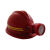 宝利莱518矿用矿灯防爆防水强光亮锂电池充电 井下安全帽灯 红色灯+红色矿帽   白光