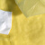 一次性防护服隔离衣加厚参观防尘服手术衣打农药实验服纹绣工作服 黄色加厚针织袖口100件 L
