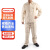 工孚 帆布电焊工作服隔热耐磨焊工防护服 一套价 170-L 