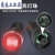 适用24V蜂鸣器LED电源指示灯红绿220V配电箱 信号灯器报警12V声光 绿色(ACDC 24V)