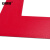 安赛瑞 桌面5S管理定位贴 办公用品物品定置标识标贴 T型 红色 100片装 长3cm宽3cm 28073