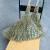 户外大卫物业大竹扫把清洁马路工地加大铁扫帚铁丝带叶竹苕帚 布条无叶竹扫把 1把
