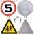定制地下车库交通标志牌禁止停车牌指示牌出入口导向牌限速限高标 抱箍款 60x80cm