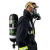 HKFZ正压式空气呼吸器消防3C认证RHZK6.8便携氧气配件防毒面罩碳纤维 3C认证正压式空气呼吸器整套