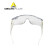 代尔塔 DELTAPLUS 101114一体式聚碳酸酯访客眼镜 防风沙防尘防刮擦 透明 单付装