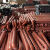 高温风管红色矽胶300度50硫化热风管高温软管耐高温钢丝管通风管 内径203MM*4米