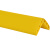龙禹盛 护墙角防磕碰条加宽加厚防撞条桌角包边条3.5*3.5cm*1m 黄色 一米价