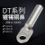 捷诺立（JNL）铜鼻子 DT150平方镀锡线鼻子电缆堵油铜接头铜接线端子2只 N55277