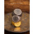 ZBJP落欧洲中纪复古航海指南针印章戒指钛钢磨砂大码男士 古银色 美码7码 10号