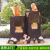 户外卡通创意垃圾桶雕塑公园景区幼儿园玻璃钢动物松鼠果皮箱分类定制 HY1643C 佩奇垃圾桶