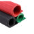 鼎红 高压绝缘板垫绝缘橡胶板垫配电房绝缘地毯 绝缘橡胶垫条纹橡胶皮垫绝缘板垫0.5米*0.5米*10mm【红】