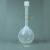 科睿才PFA容量瓶多晶硅透明塑料定量瓶A级半导体耐高温 耐腐蚀 100ml J100263 
