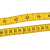 德国原装进口尺子软皮尺宽皮尺精确测量衣服卷尺服装尺软尺量体尺 2米（厘米/英寸）