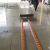 卸货神器4O宽流利条滑轨弯道无动力卸货滑梯滑轮轨道运输具 一组米40宽道4固定件